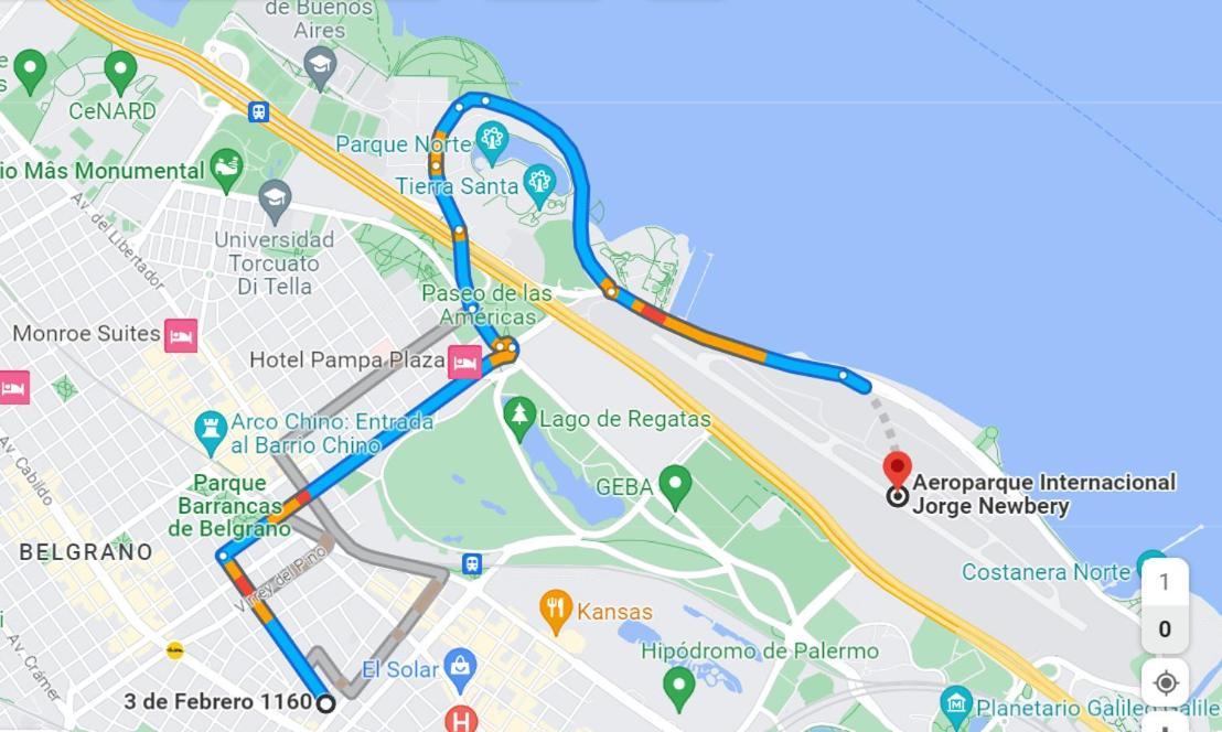 Calle 3 De Febrero, Departamento En Belgrano Буенос Айрес Екстериор снимка